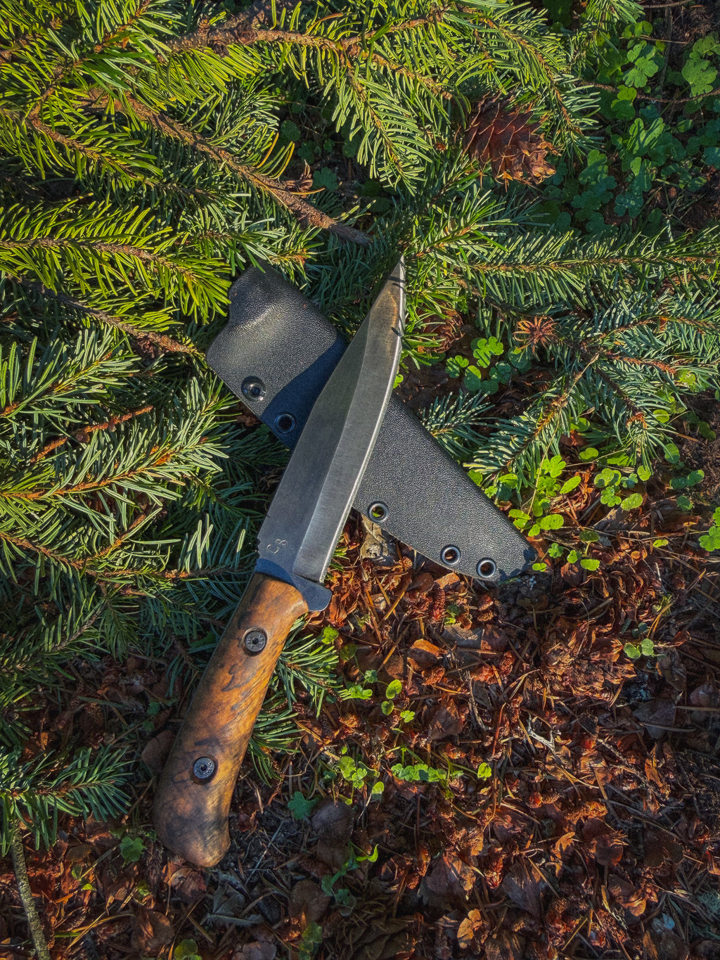 Wildland - 6” Spalted maple handle, YFS screws, treated steel